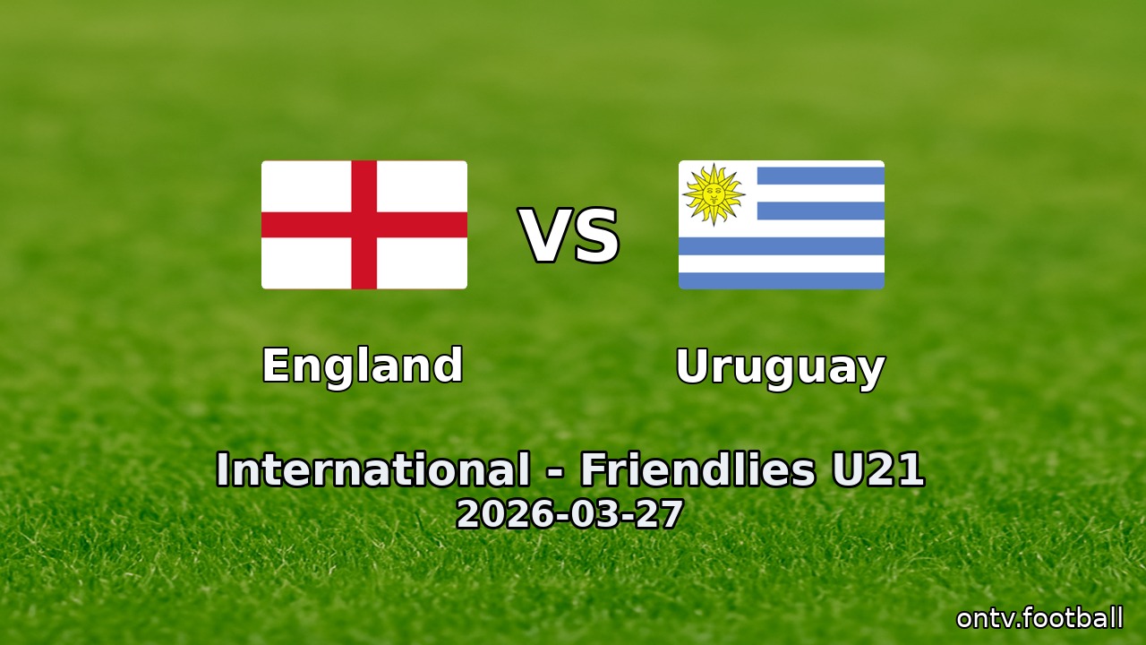 England vs Uruguay