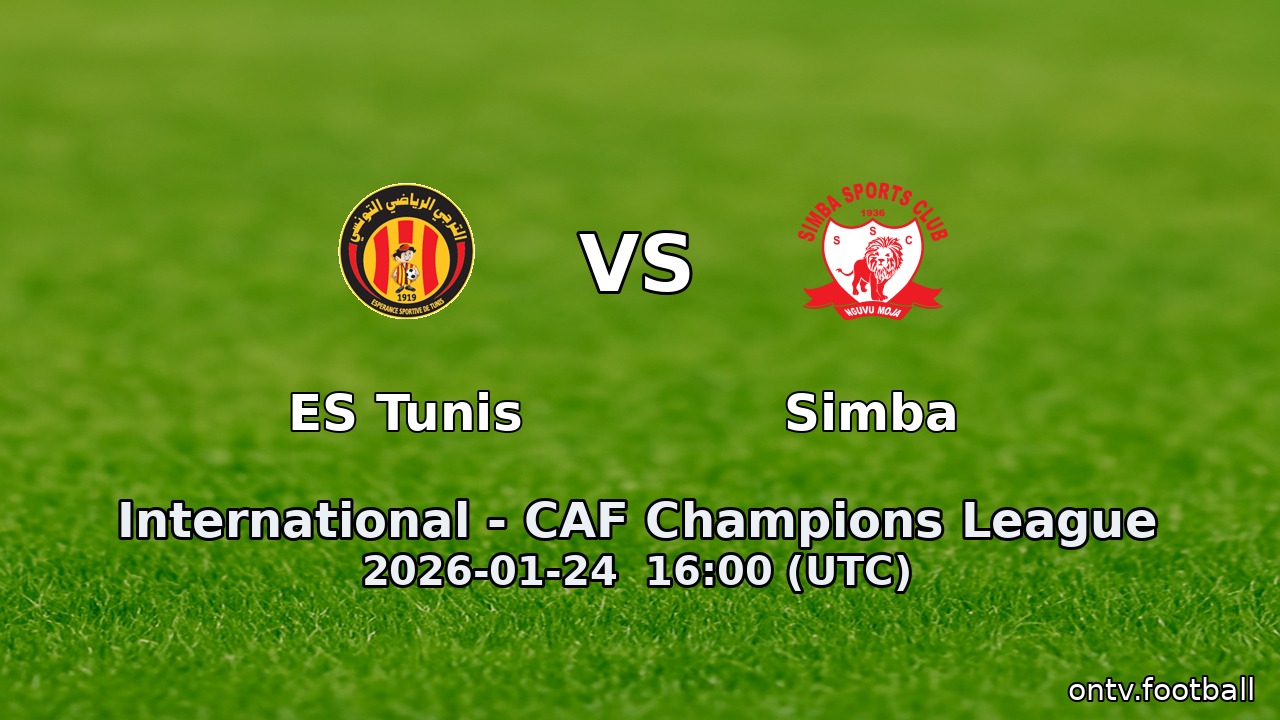 ES Tunis vs Simba
