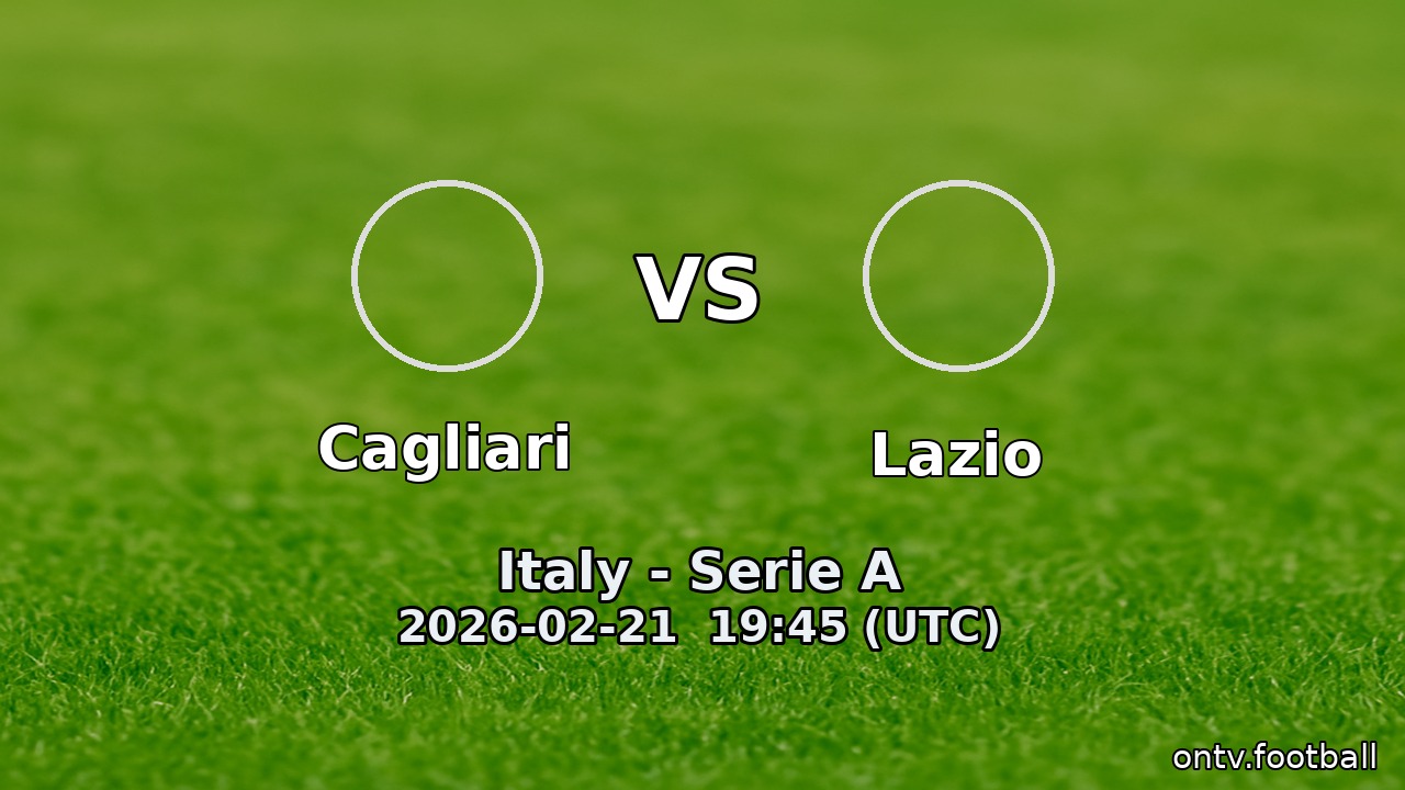 Cagliari vs Lazio