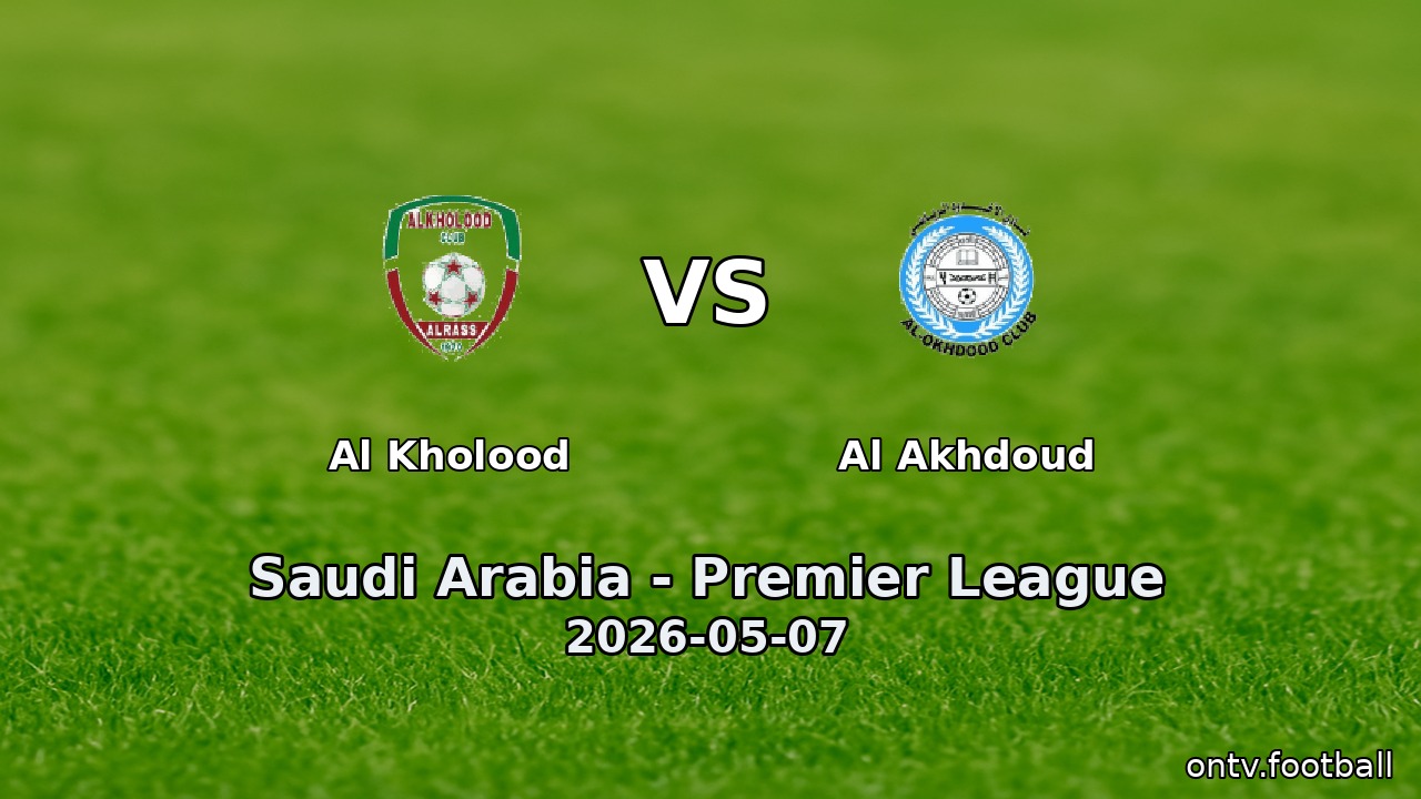 Al Kholood vs Al Akhdoud