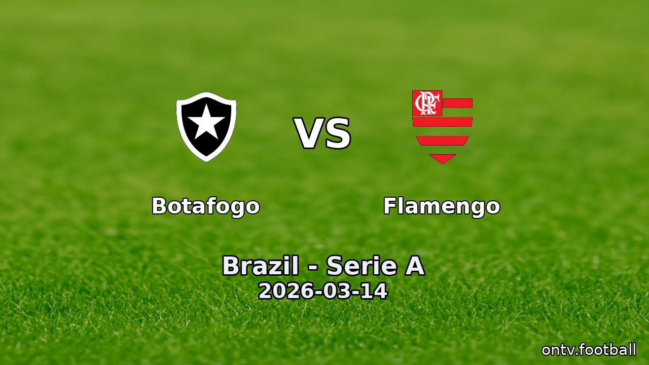 Botafogo vs Flamengo