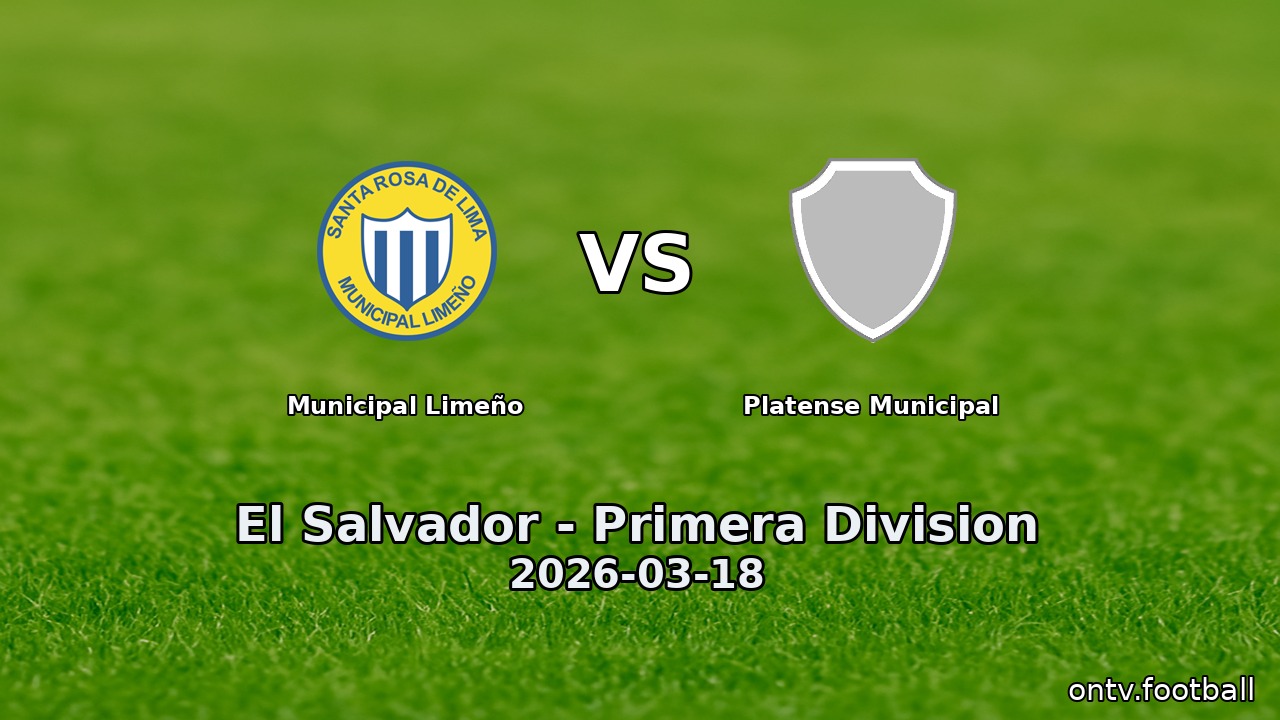 Municipal Limeño vs Platense Municipal