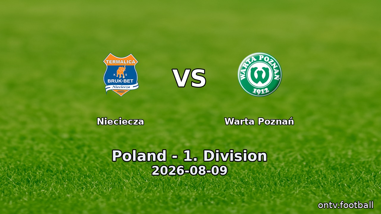 Nieciecza vs Warta Poznań