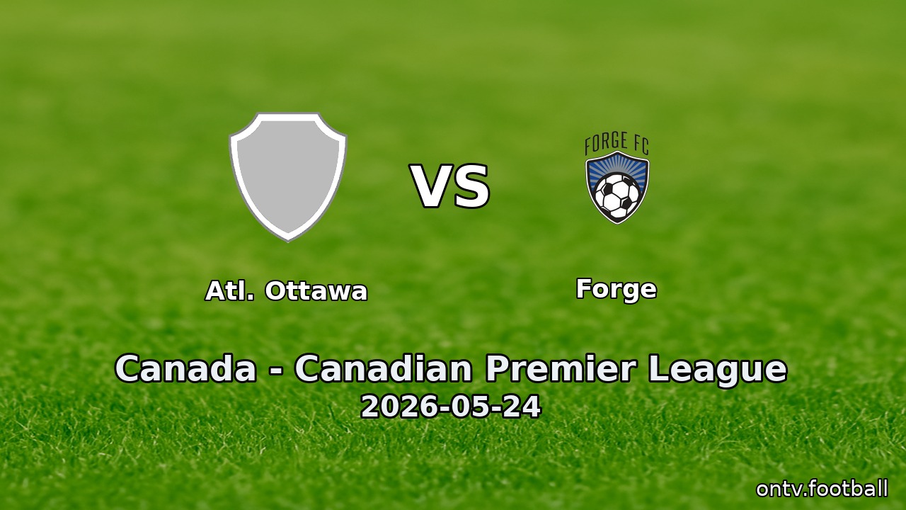 Atl. Ottawa vs Forge