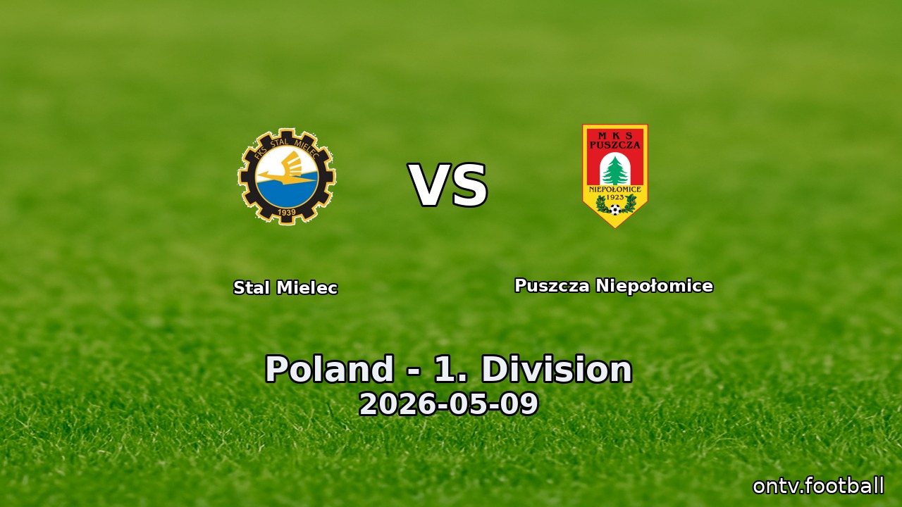 Stal Mielec vs Puszcza Niepołomice
