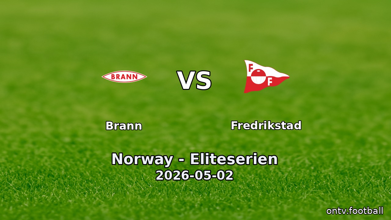 Brann vs Fredrikstad