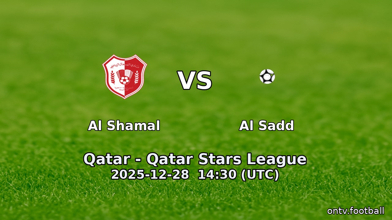 Al Shamal vs Al Sadd