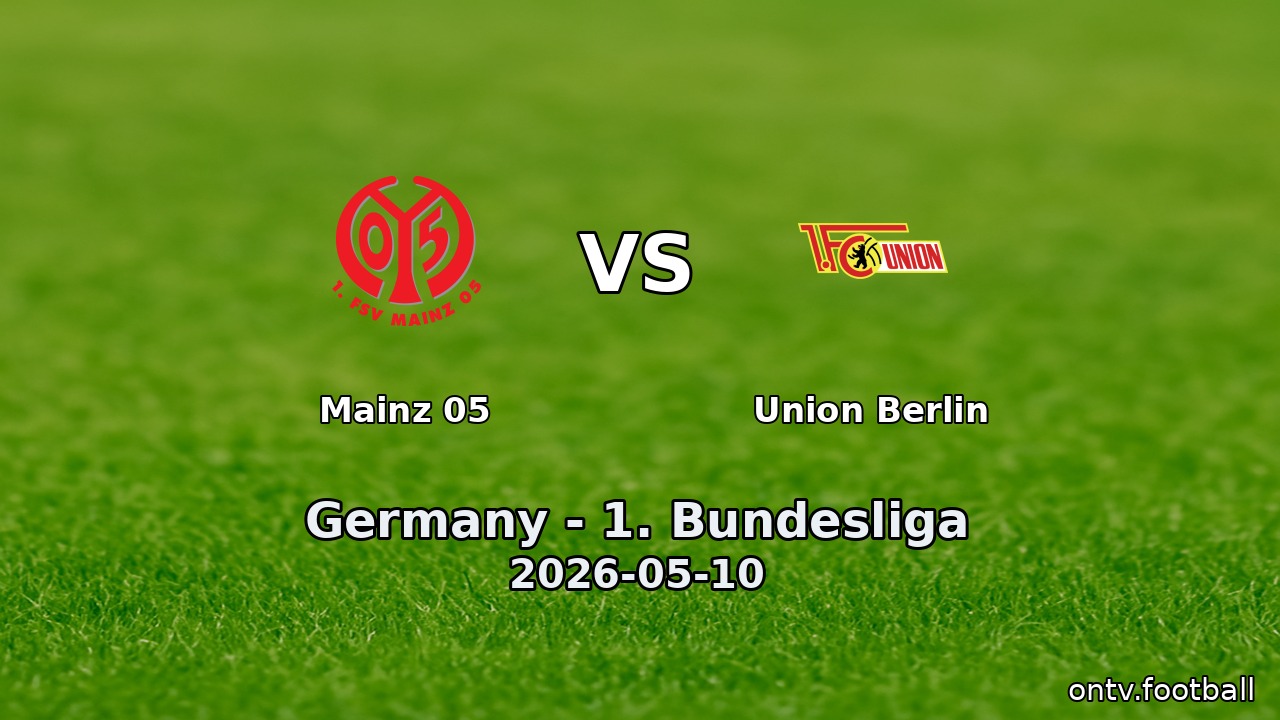 Mainz 05 vs Union Berlin