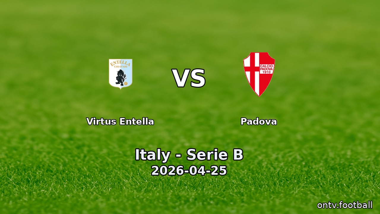 Virtus Entella vs Padova