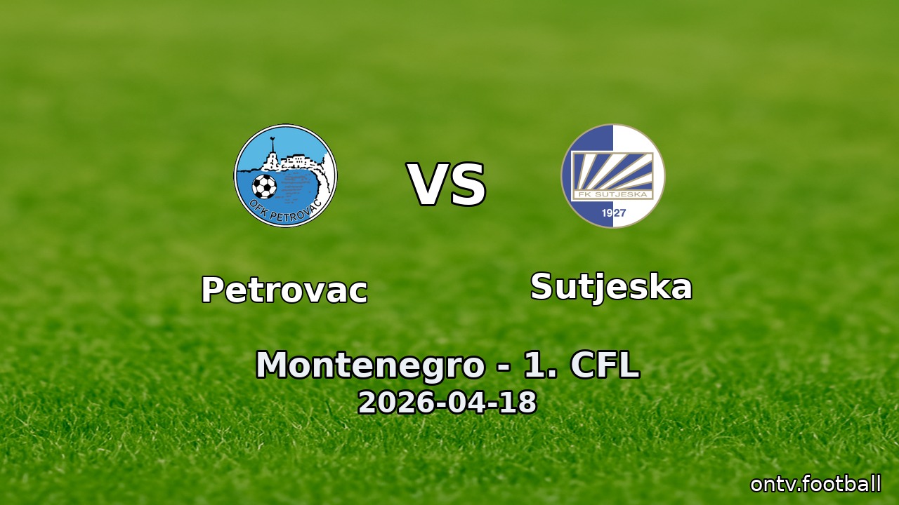 Petrovac vs Sutjeska