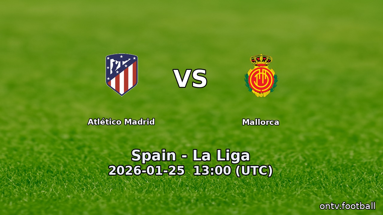 Atlético Madrid vs Mallorca
