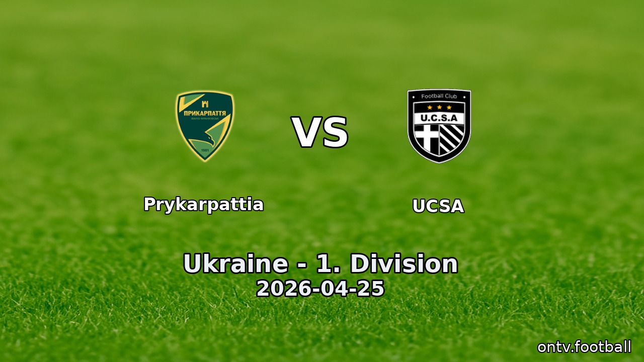 Prykarpattia vs UCSA