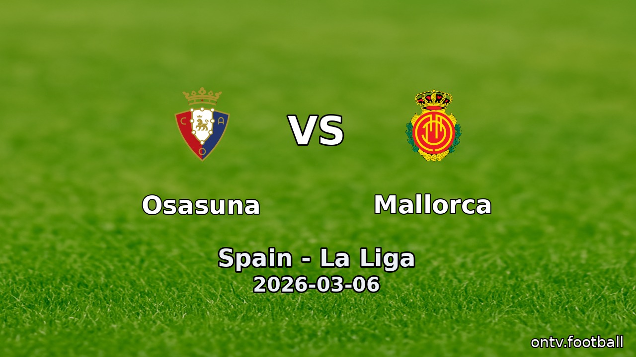 Osasuna vs Mallorca