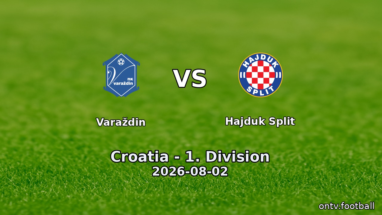 Varaždin vs Hajduk Split