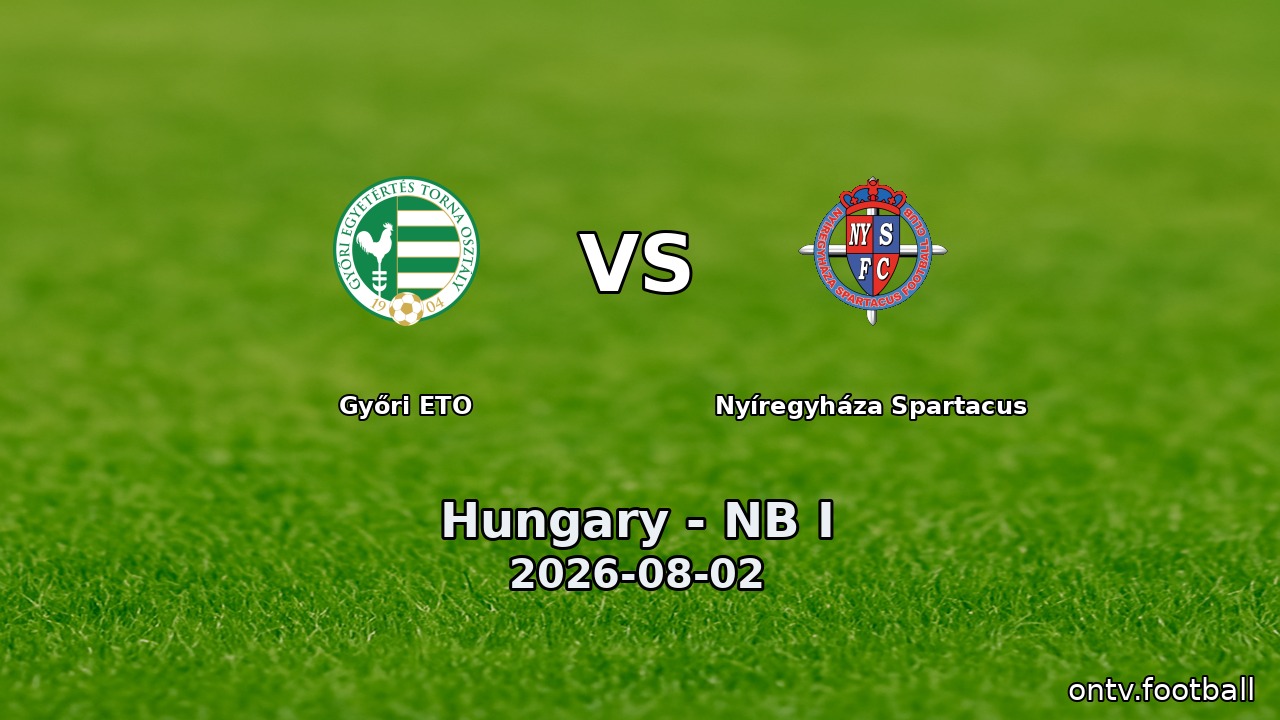 Győri ETO vs Nyíregyháza Spartacus