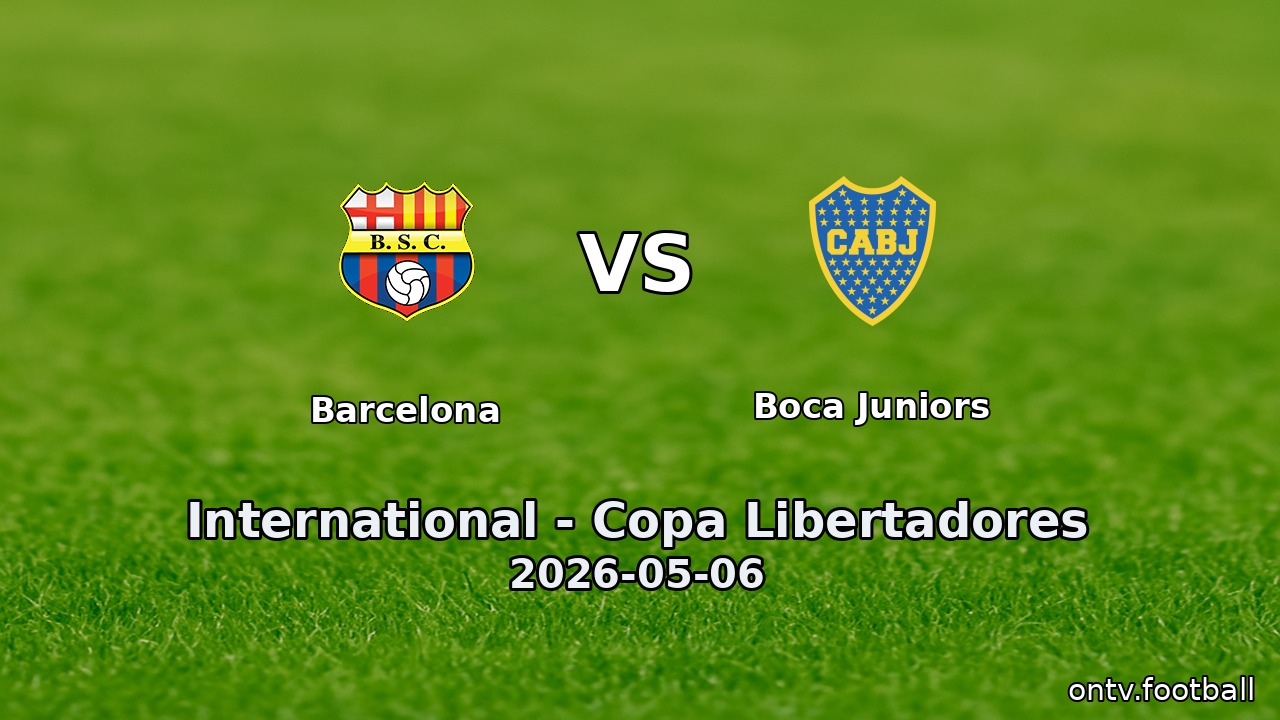 Barcelona vs Boca Juniors