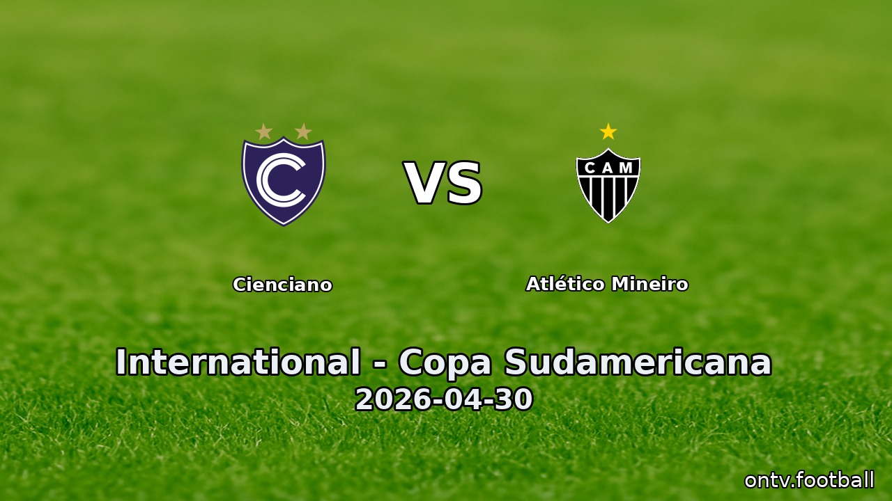 Cienciano vs Atlético Mineiro