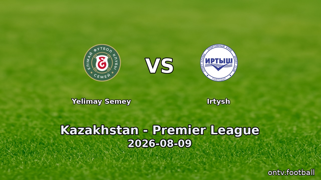 Yelimay Semey vs Irtysh