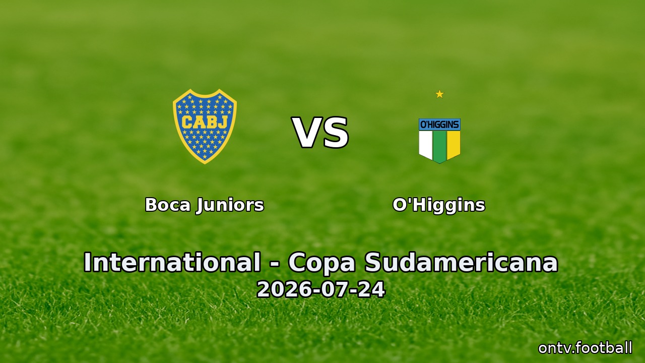 Boca Juniors vs O'Higgins