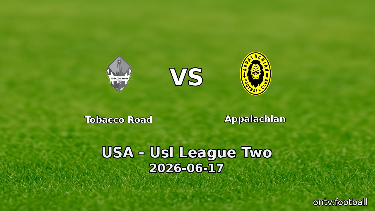 Tobacco Road vs Appalachian