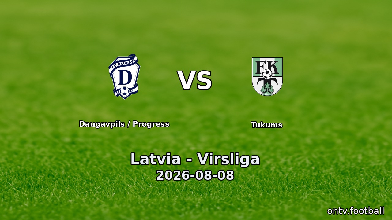 Daugavpils / Progress vs Tukums