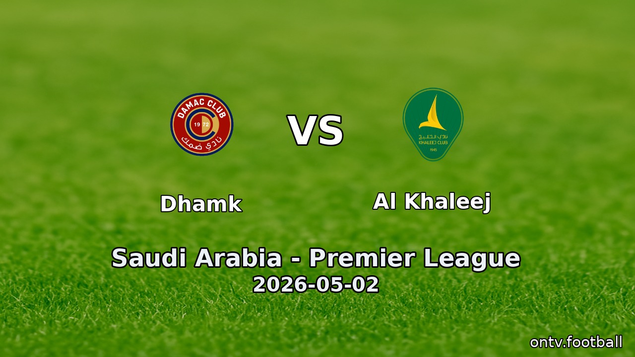 Dhamk vs Al Khaleej
