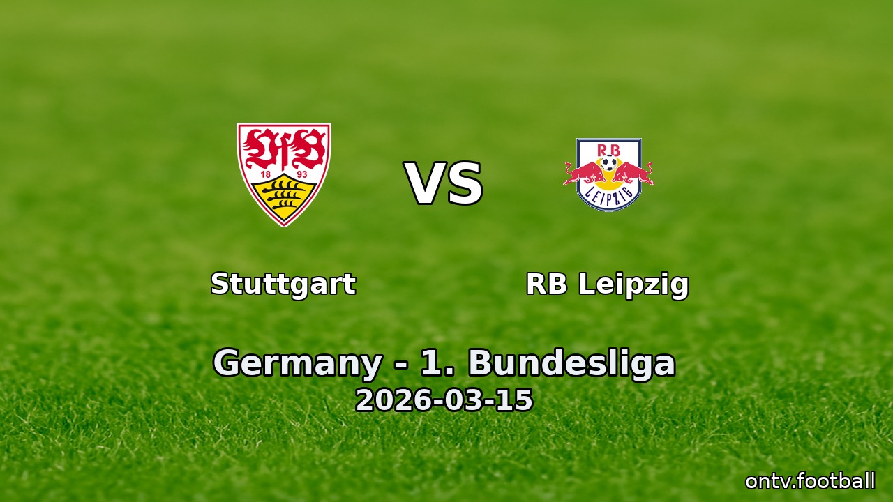Stuttgart vs RB Leipzig