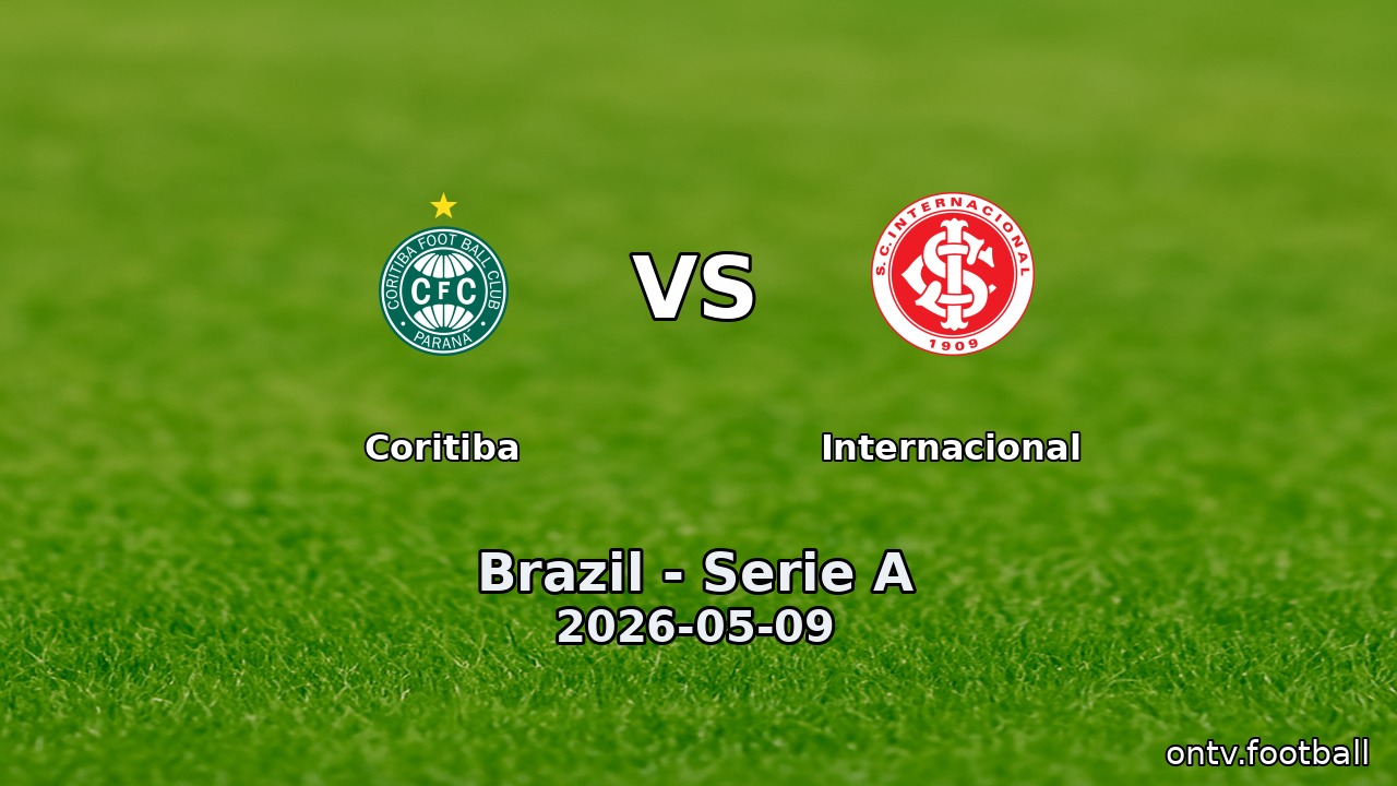 Coritiba vs Internacional
