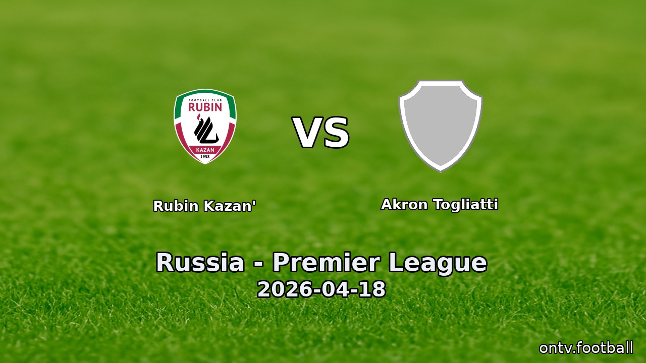 Rubin Kazan' vs Akron Togliatti