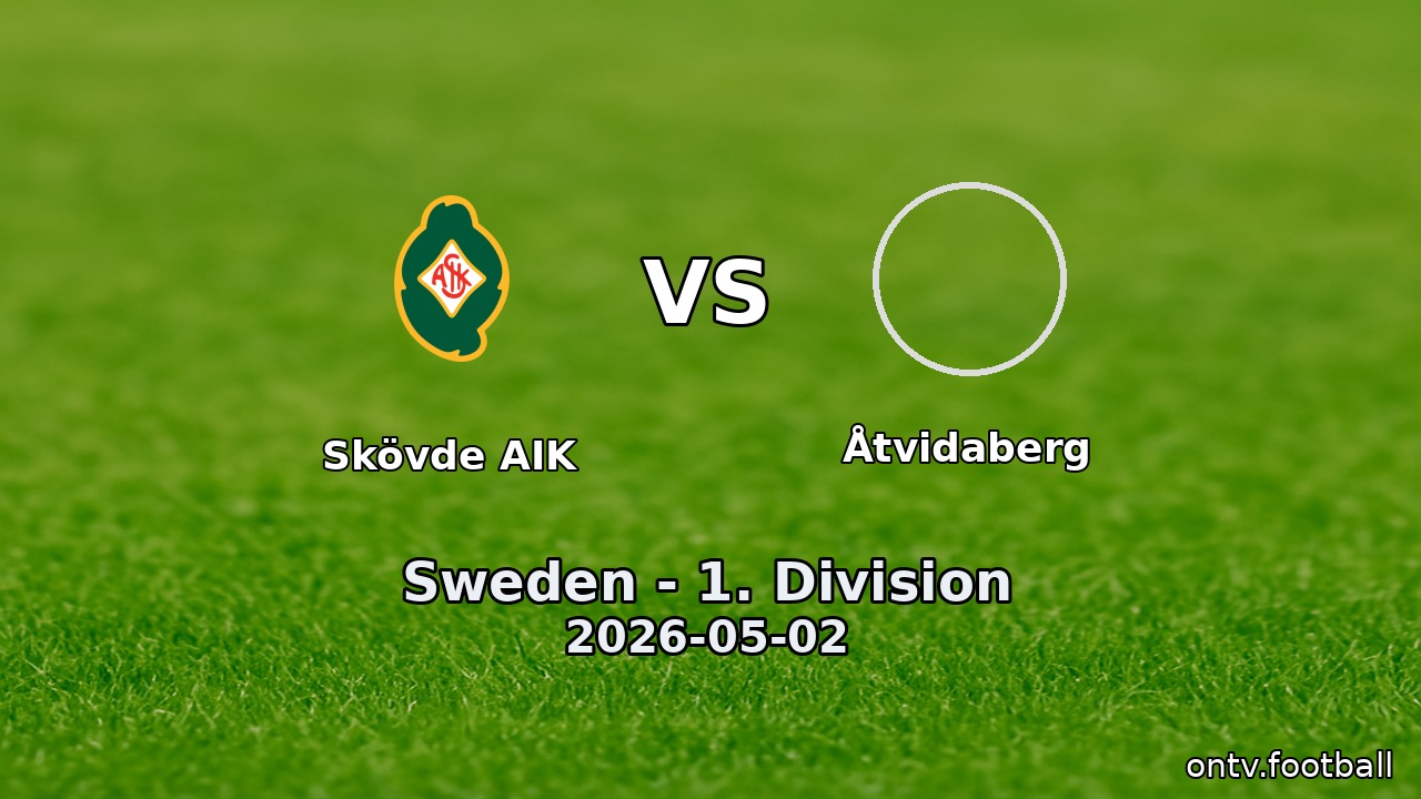 Skövde AIK vs Åtvidaberg