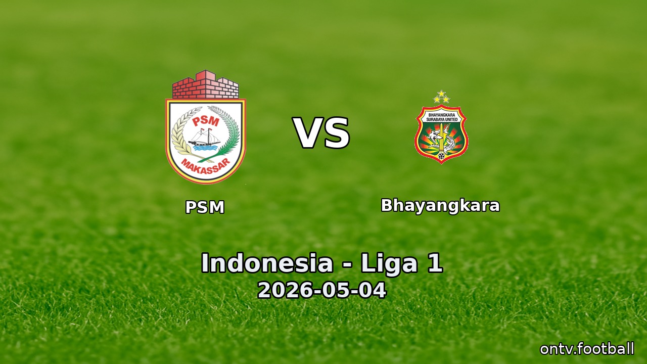 PSM vs Bhayangkara