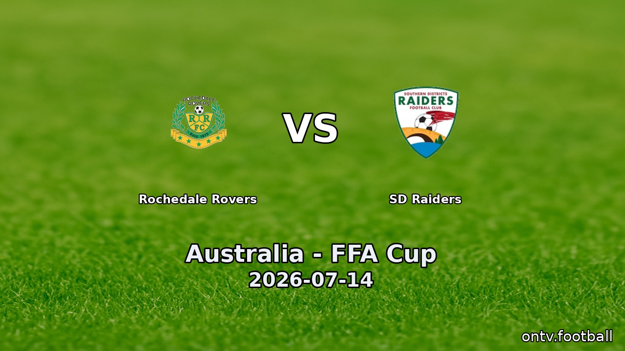 Rochedale Rovers vs SD Raiders