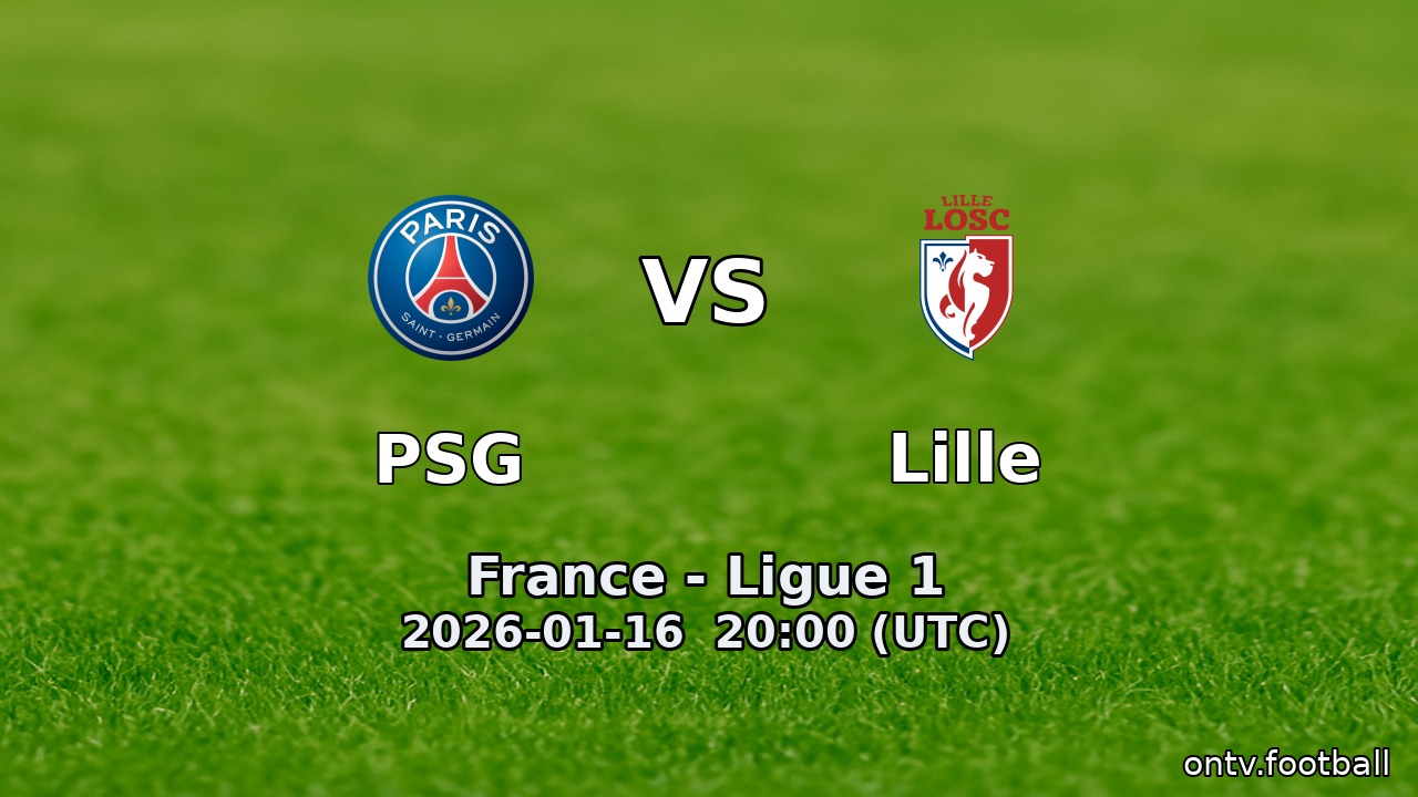 PSG vs Lille
