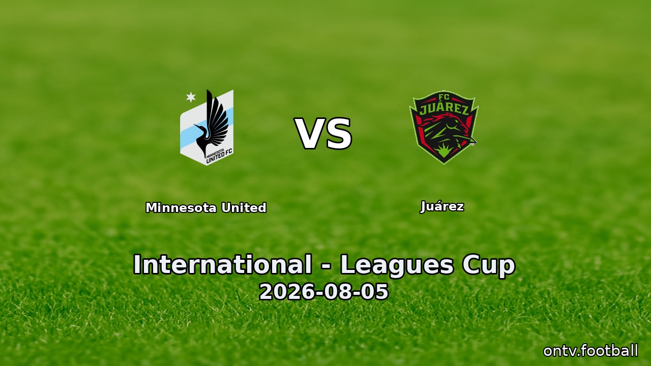 Minnesota United vs Juárez
