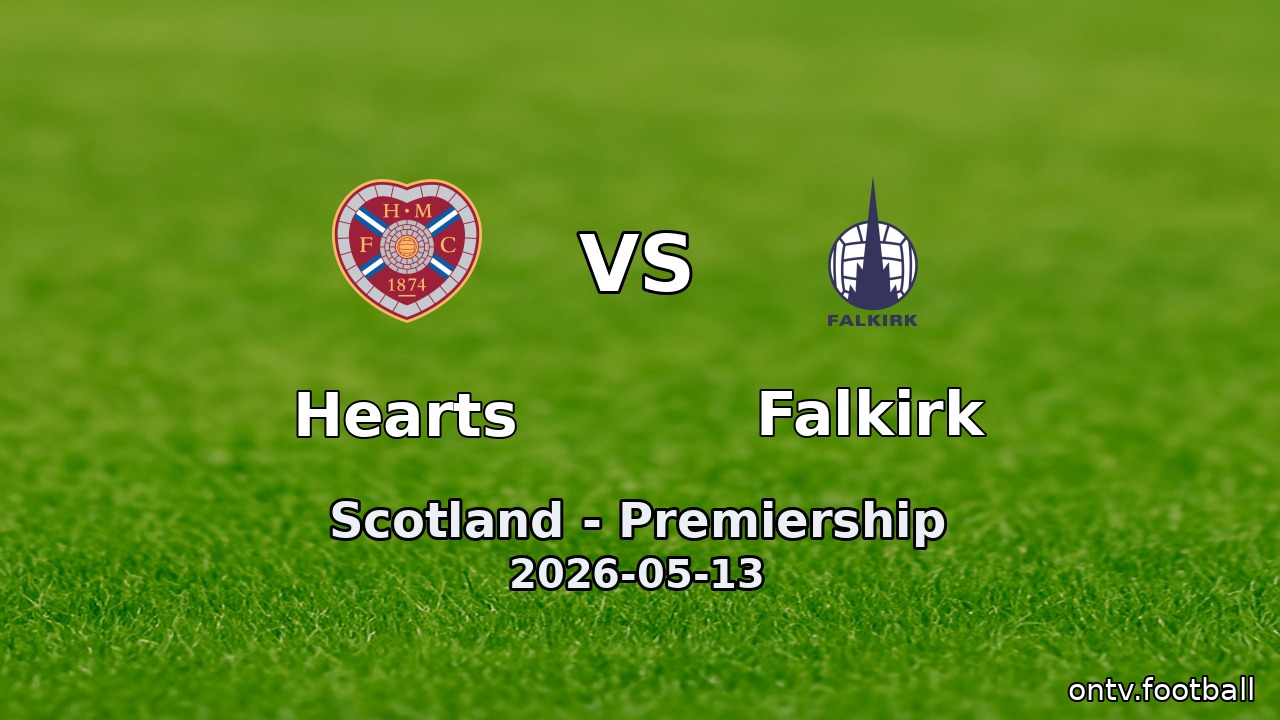 Hearts vs Falkirk