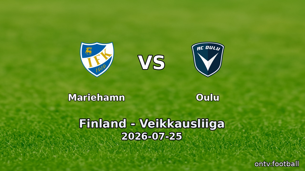 Mariehamn vs Oulu