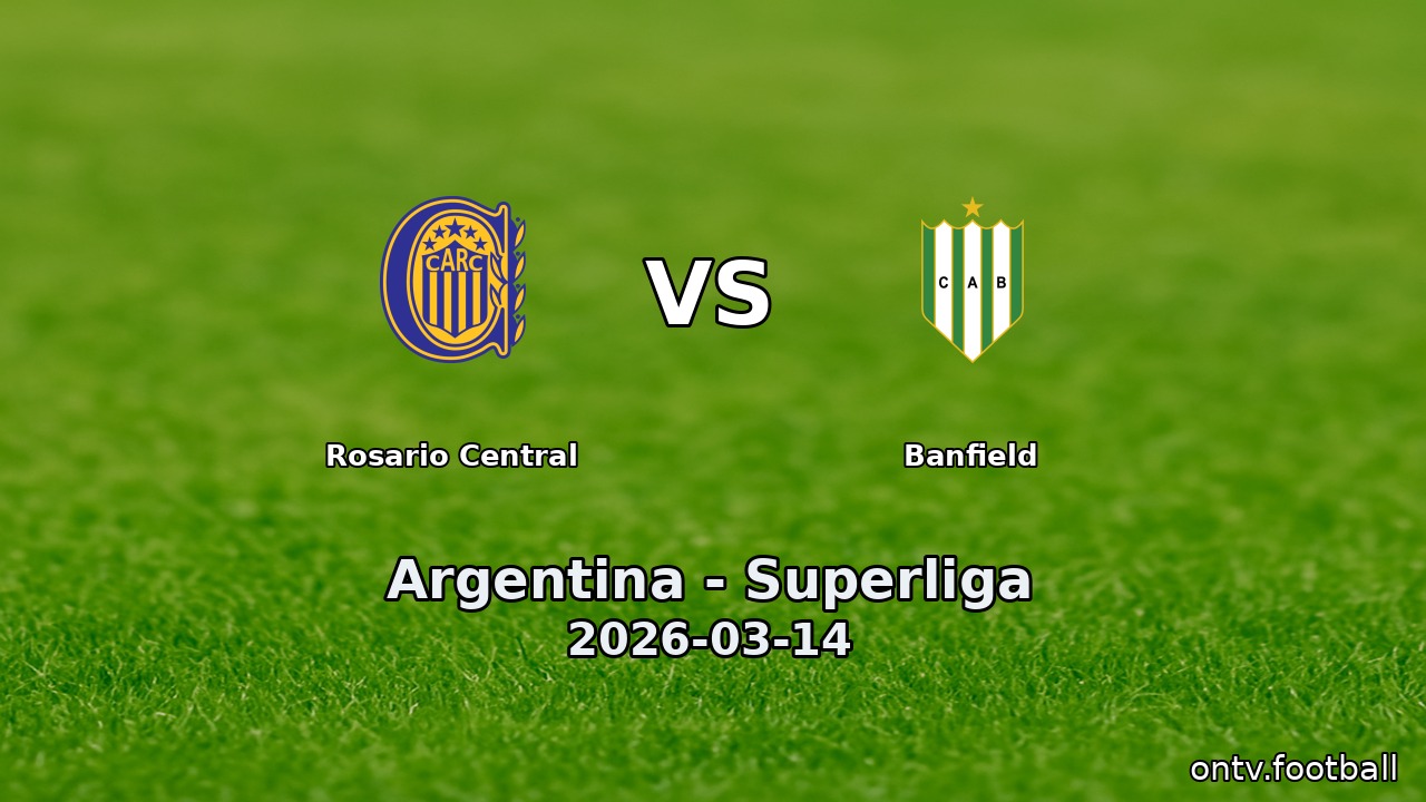 Rosario Central vs Banfield