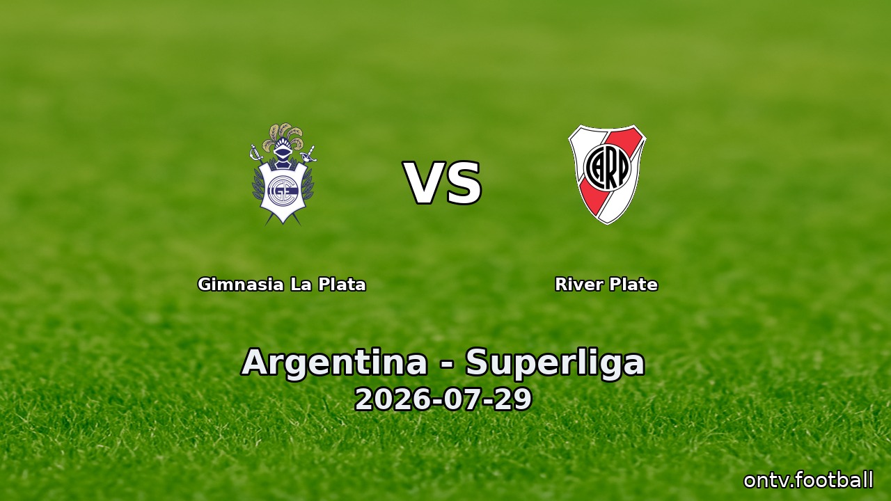 Gimnasia La Plata vs River Plate
