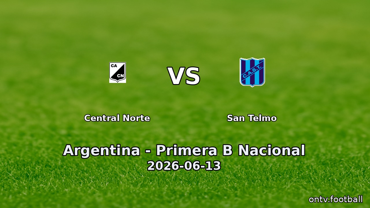 Central Norte vs San Telmo