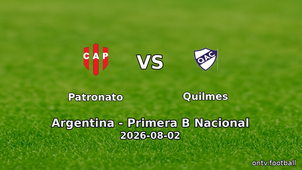 Patronato vs Quilmes