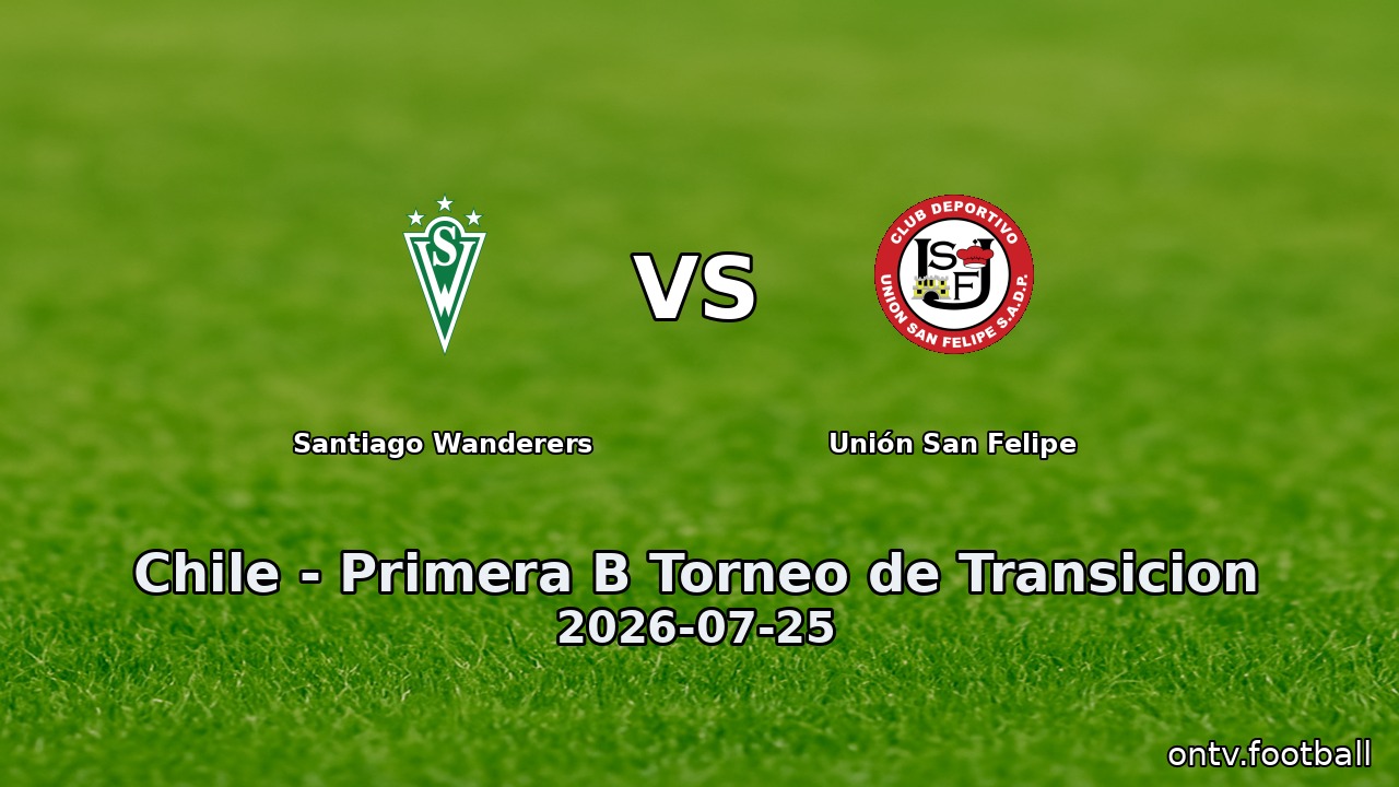 Santiago Wanderers vs Unión San Felipe