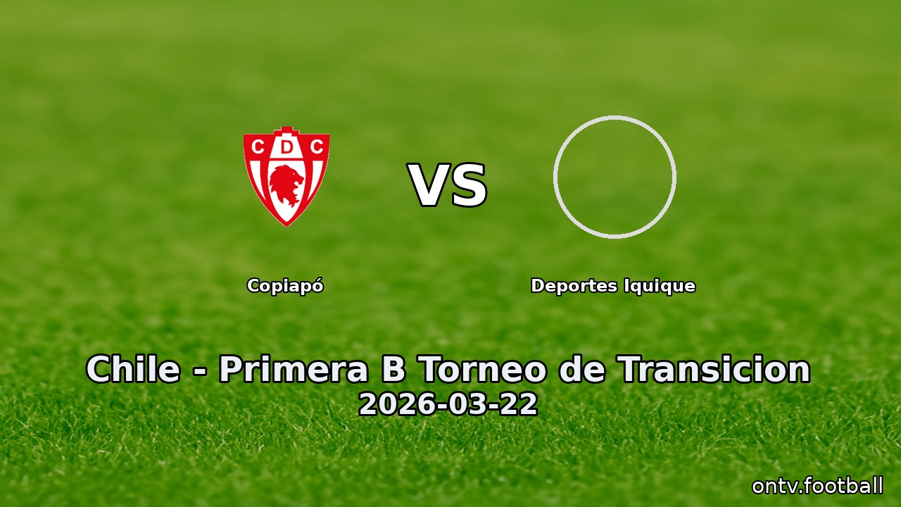 Copiapó vs Deportes Iquique