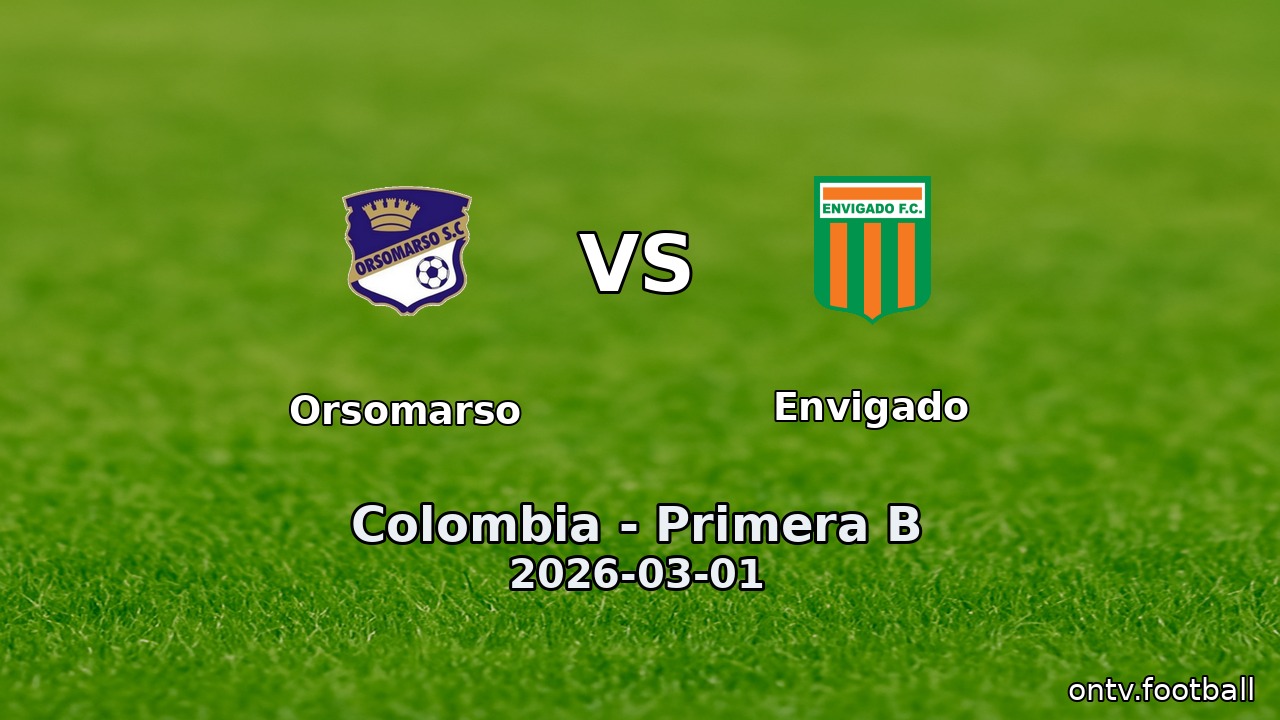 Orsomarso vs Envigado