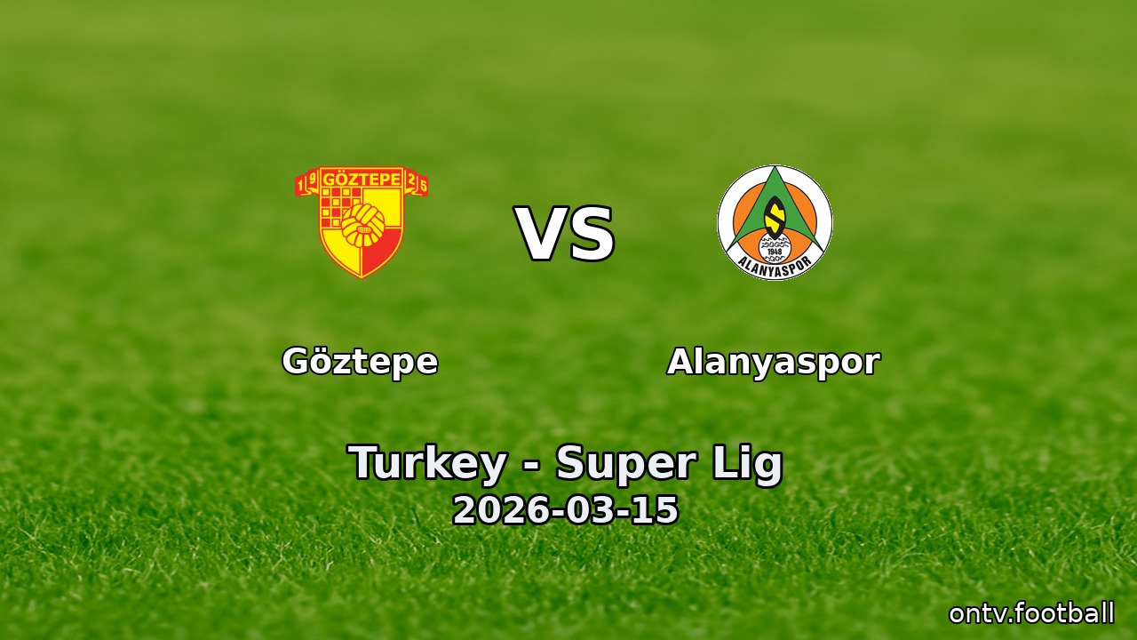 Göztepe vs Alanyaspor