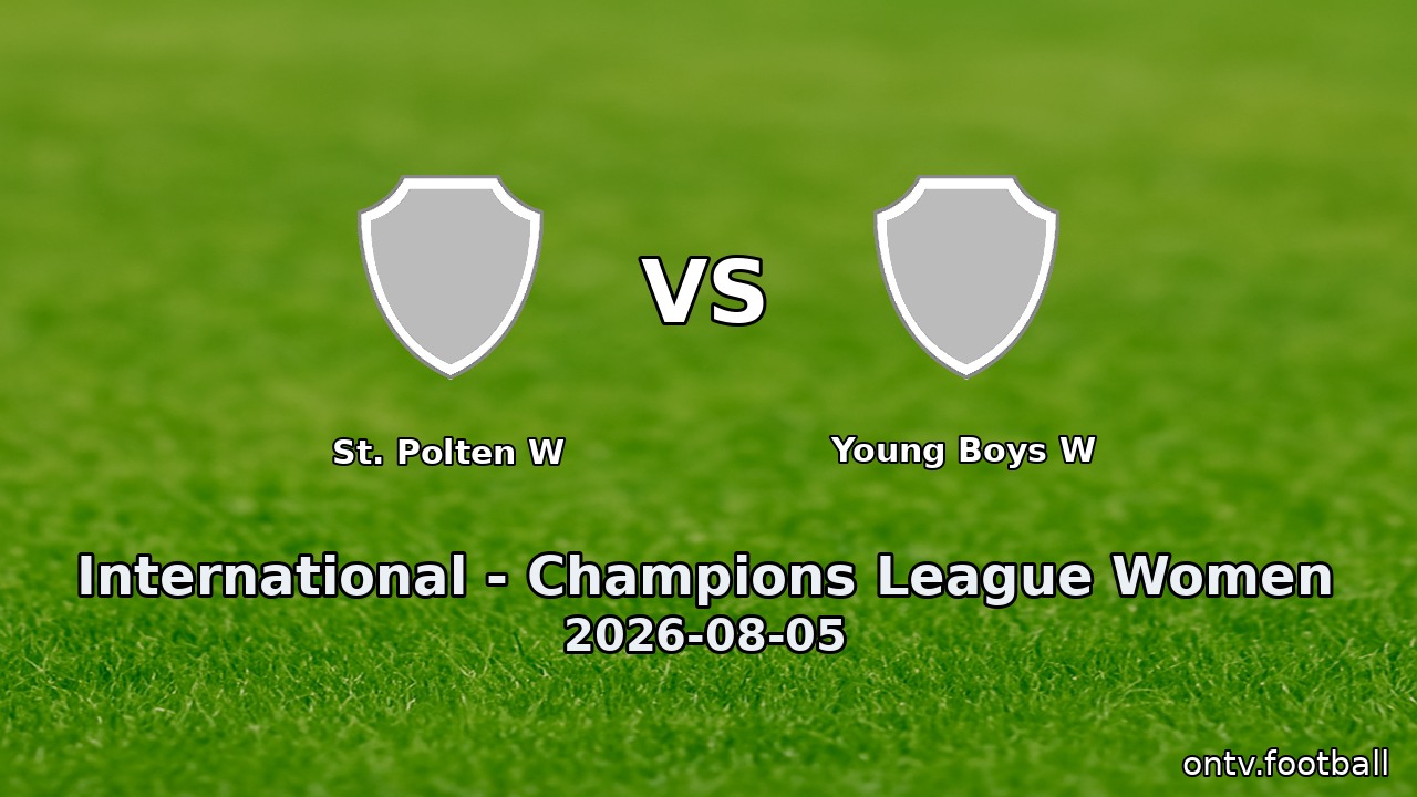 St. Polten W vs Young Boys W