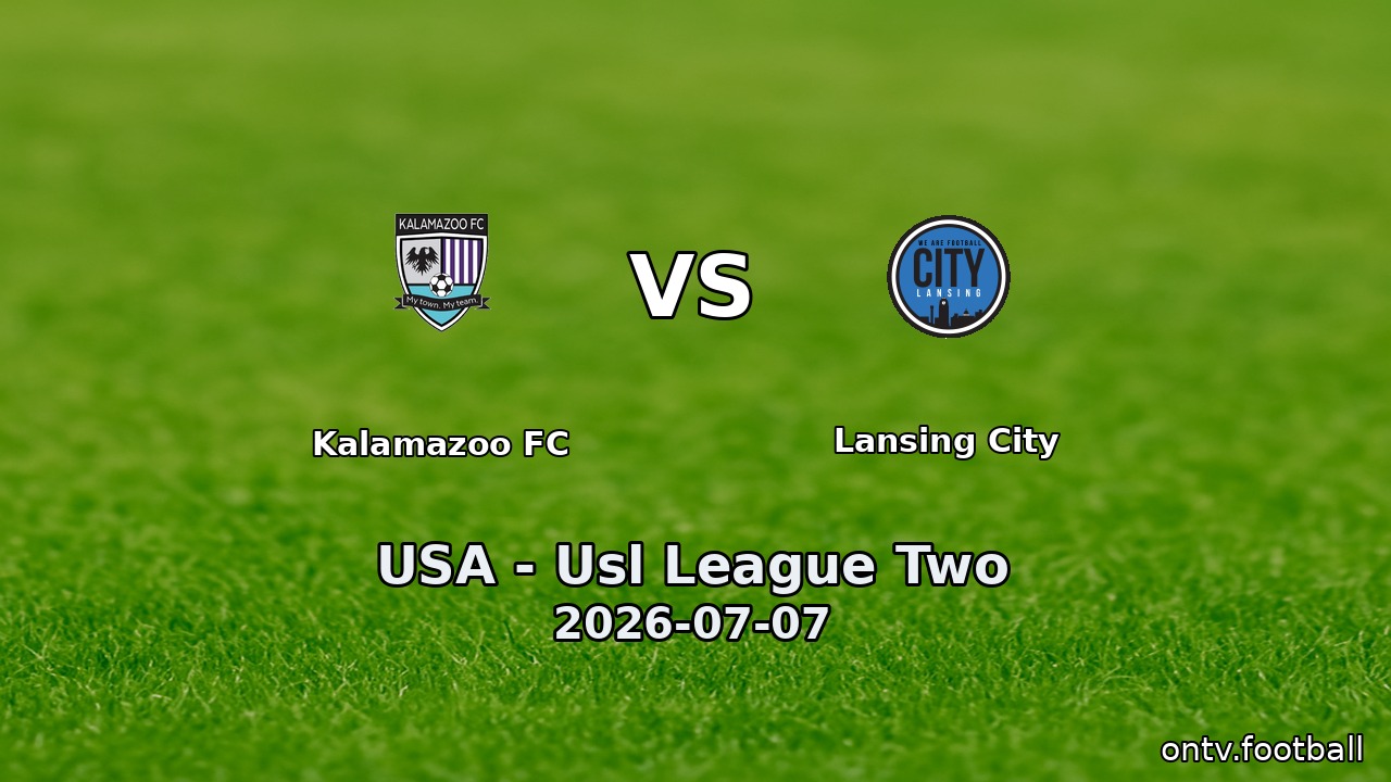 Kalamazoo FC vs Lansing City