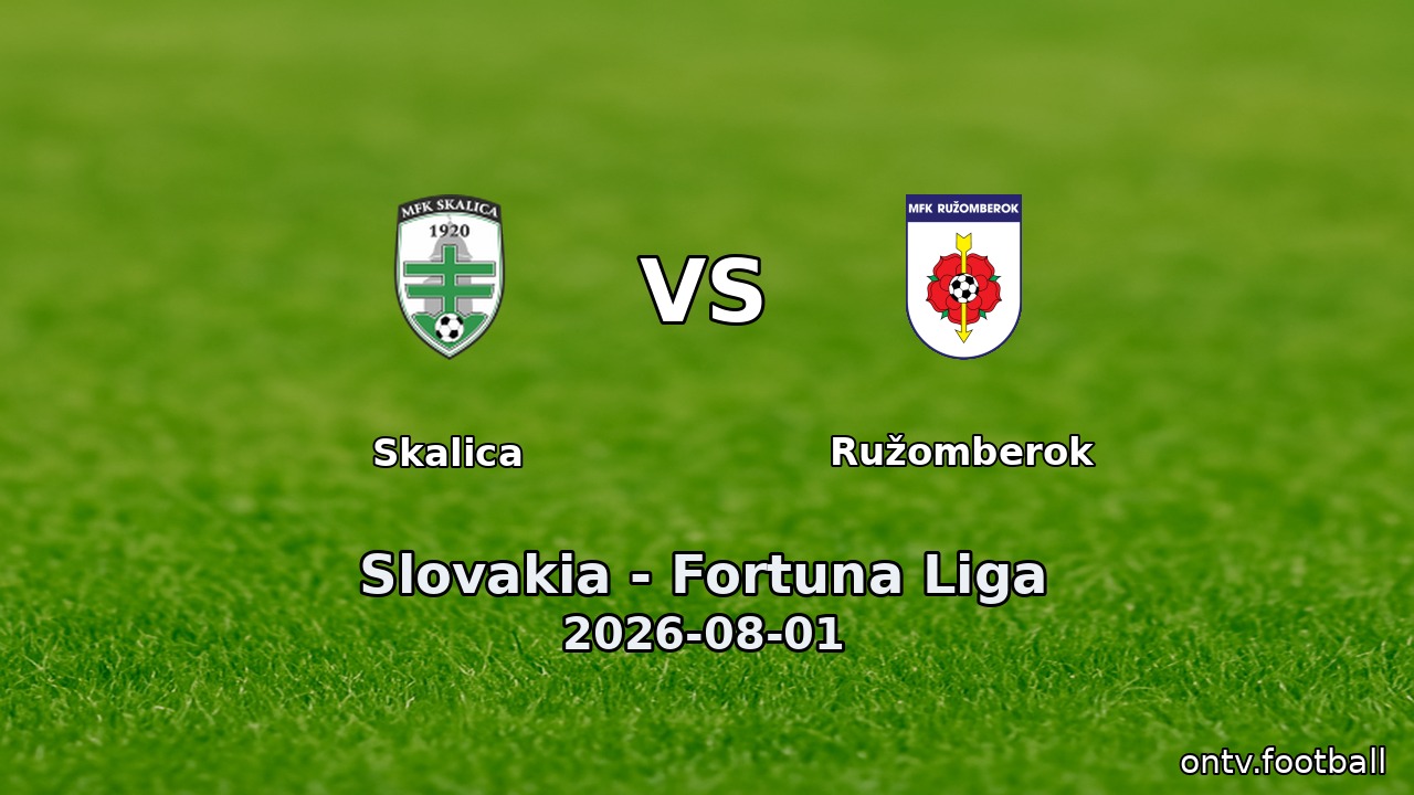Skalica vs Ružomberok