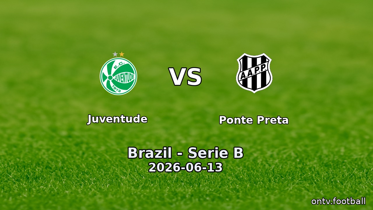 Juventude vs Ponte Preta