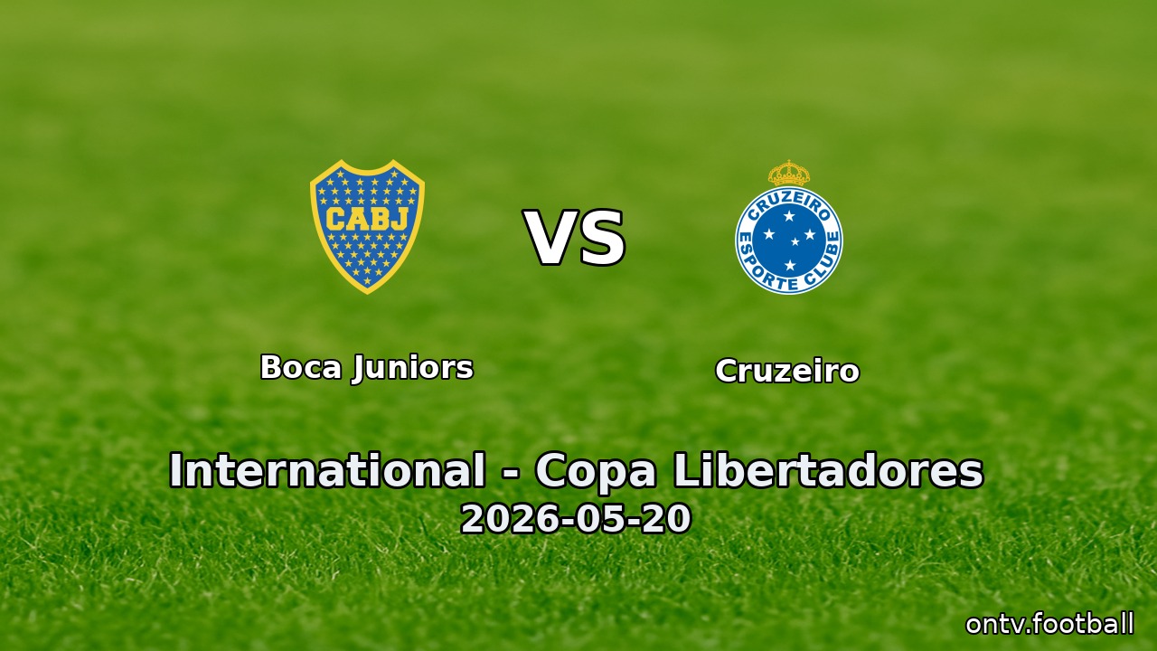 Boca Juniors vs Cruzeiro