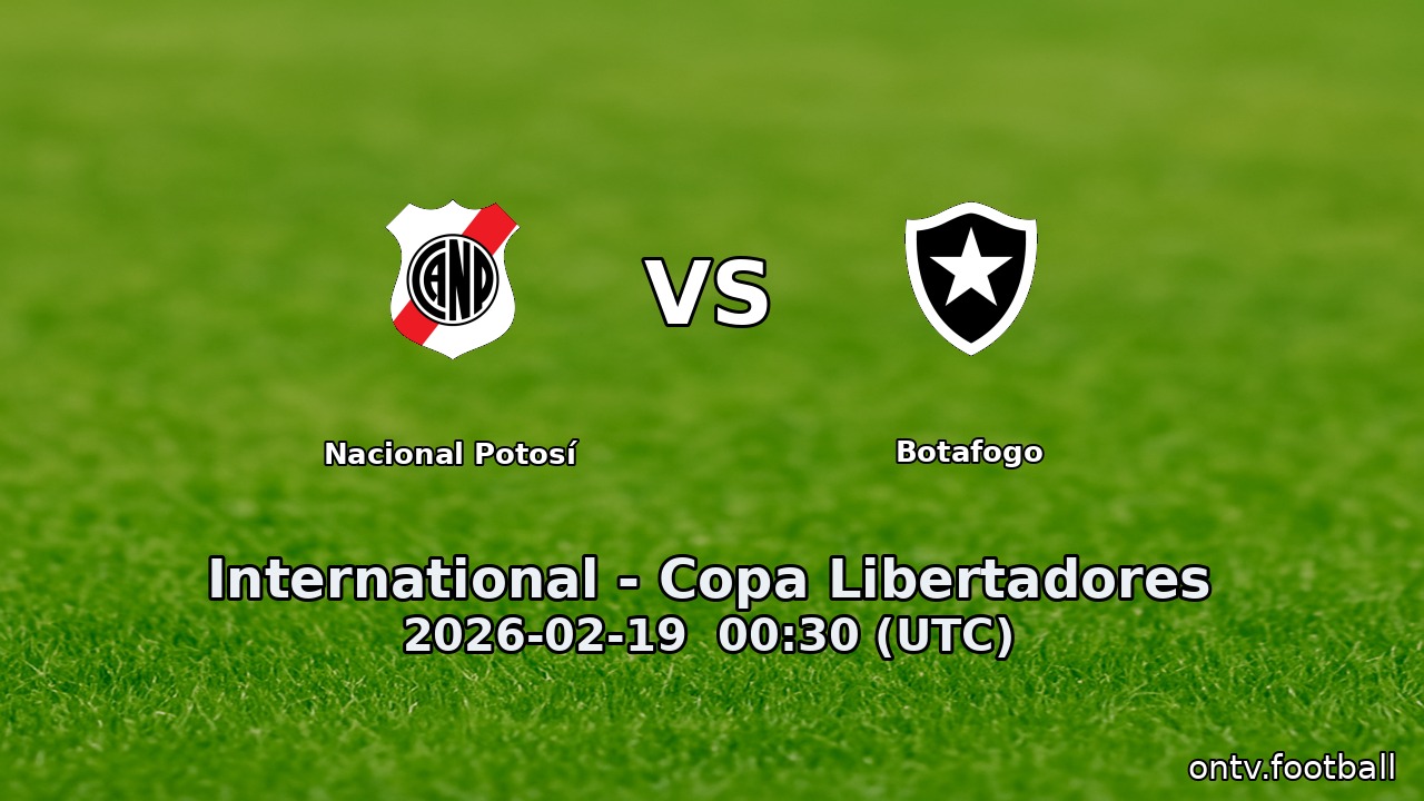 Nacional Potosí vs Botafogo